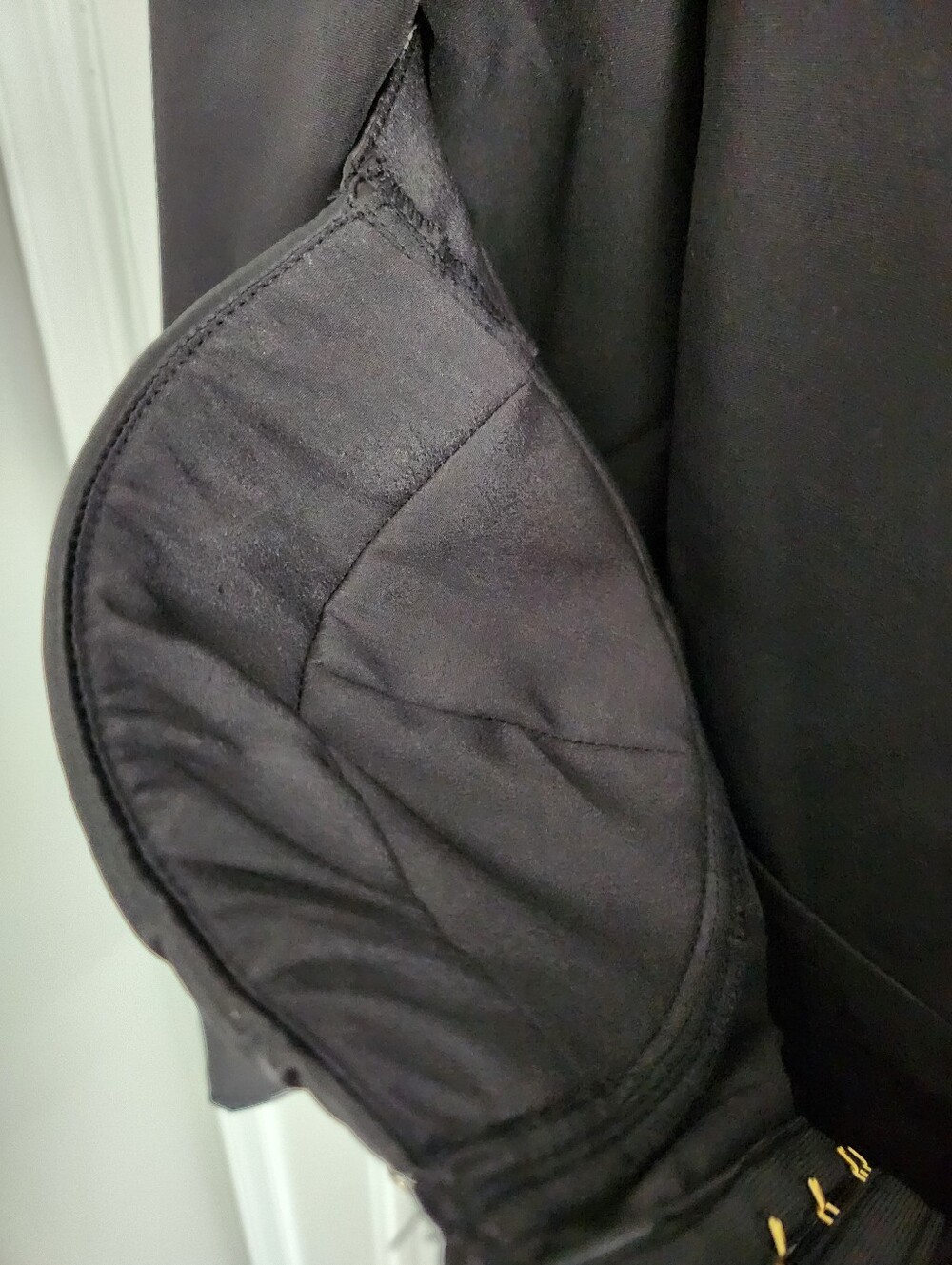 ICCON Black Women's Tailored Corset Blazer Size Medium - Picture 10 of 11
